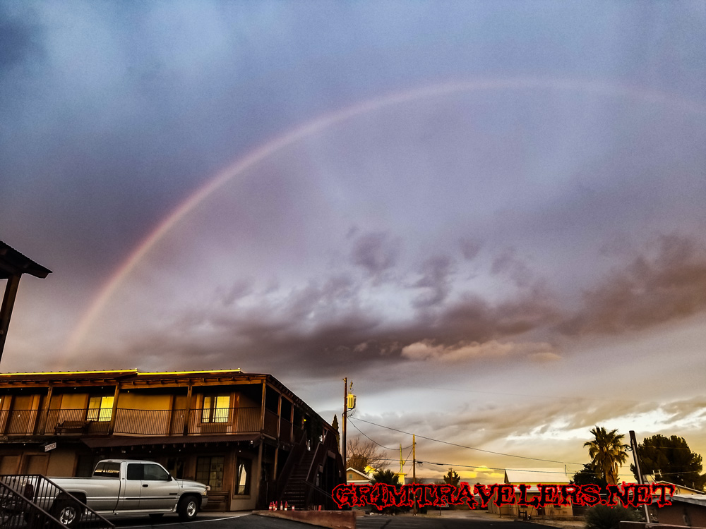 Rainbow over Tombstone